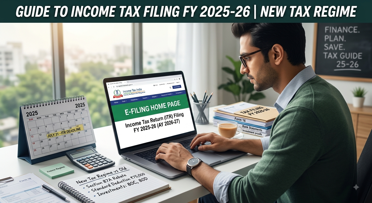 New Income Tax Slabs FY 2025-26 (AY 2026-27)